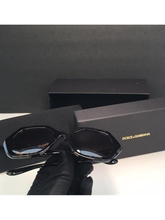 New Auth Dolce & Gabbana  DG 4406 Havana Geometric Sunglasses main image 10